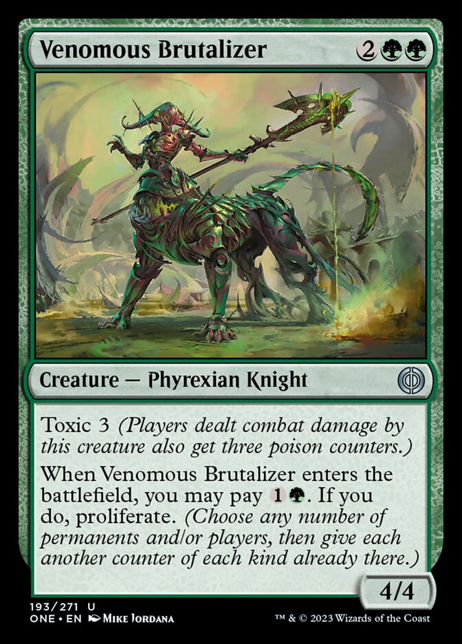 Venomous Brutalizer [Phyrexia: All Will Be One] | Lots Moore NSW