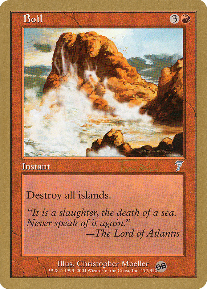 Boil (Jan Tomcani) (SB) [World Championship Decks 2001] | Lots Moore NSW