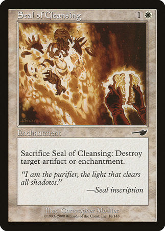 Seal of Cleansing [Nemesis] | Lots Moore NSW