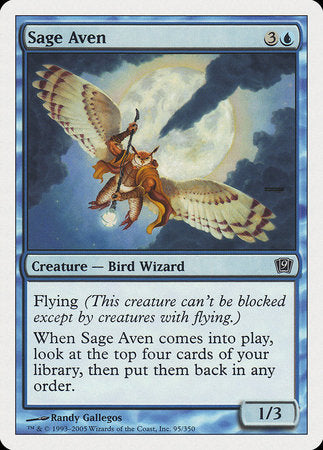 Sage Aven [Ninth Edition] | Lots Moore NSW