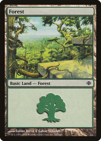 Forest (247) [Shards of Alara] | Lots Moore NSW