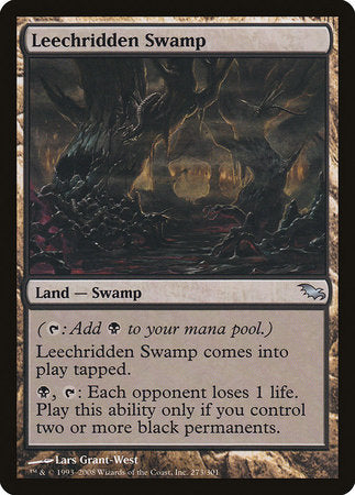 Leechridden Swamp [Shadowmoor] | Lots Moore NSW