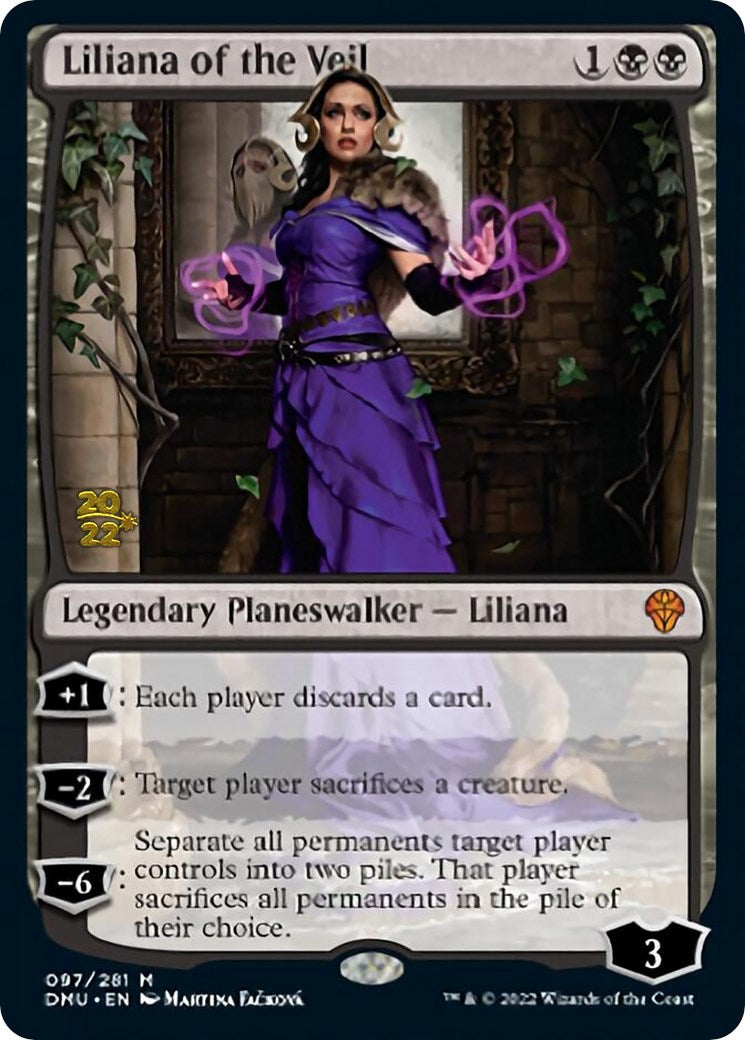 Liliana of the Veil [Dominaria United Prerelease Promos] | Lots Moore NSW