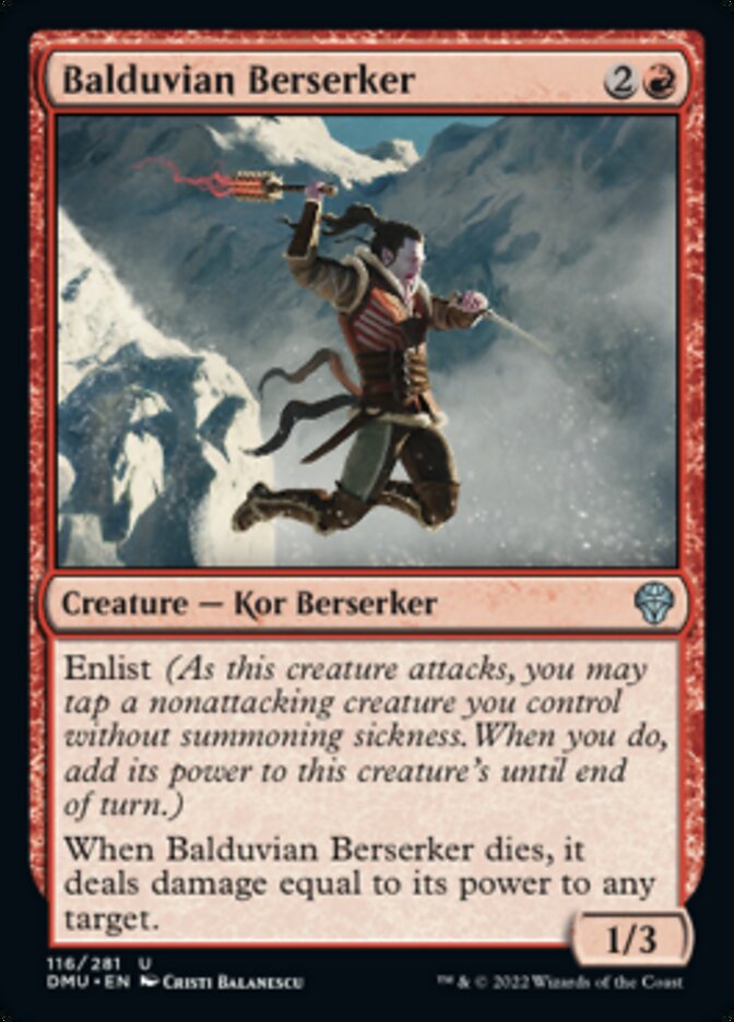 Balduvian Berserker [Dominaria United] | Lots Moore NSW