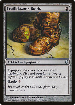 Trailblazer's Boots [Zendikar] | Lots Moore NSW