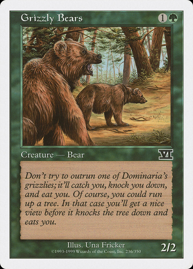 Grizzly Bears [Classic Sixth Edition] | Lots Moore NSW