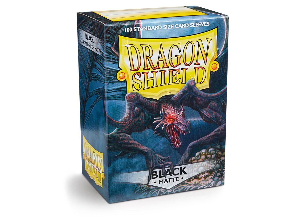 Dragon Shield Matte Sleeve - Black ‘Rhipodon’ 100ct | Lots Moore NSW
