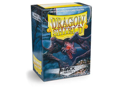 Dragon Shield Matte Sleeve - Black ‘Rhipodon’ 100ct | Lots Moore NSW