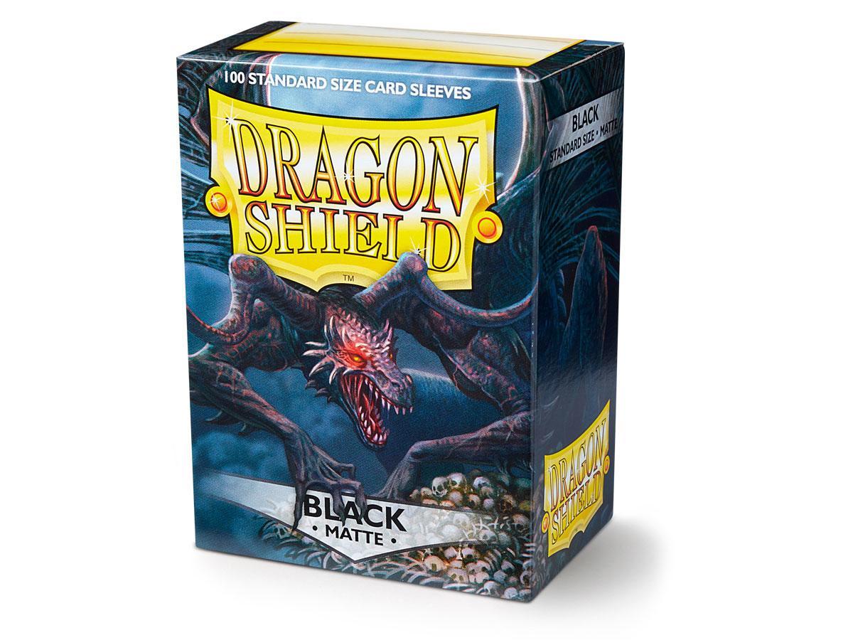 Dragon Shield Matte Sleeve - Black ‘Rhipodon’ 100ct | Lots Moore NSW
