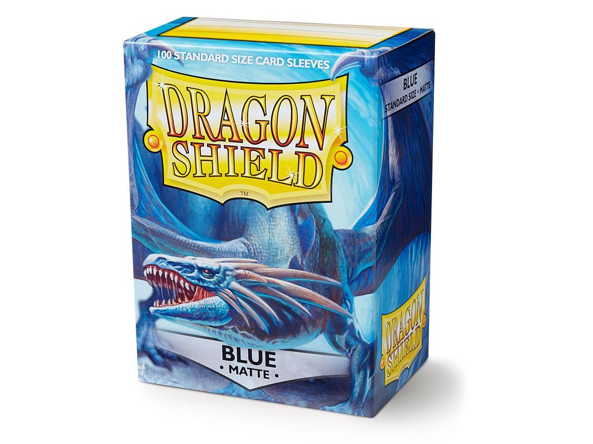Dragon Shield Matte Sleeve -  Blue ‘Dennaesor’ 100ct | Lots Moore NSW