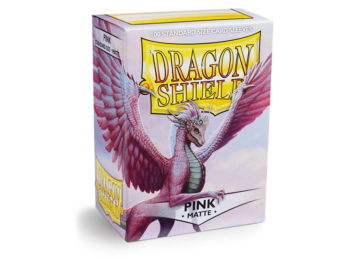 Dragon Shield Matte Sleeve - Pink ‘Christa’ 100ct | Lots Moore NSW