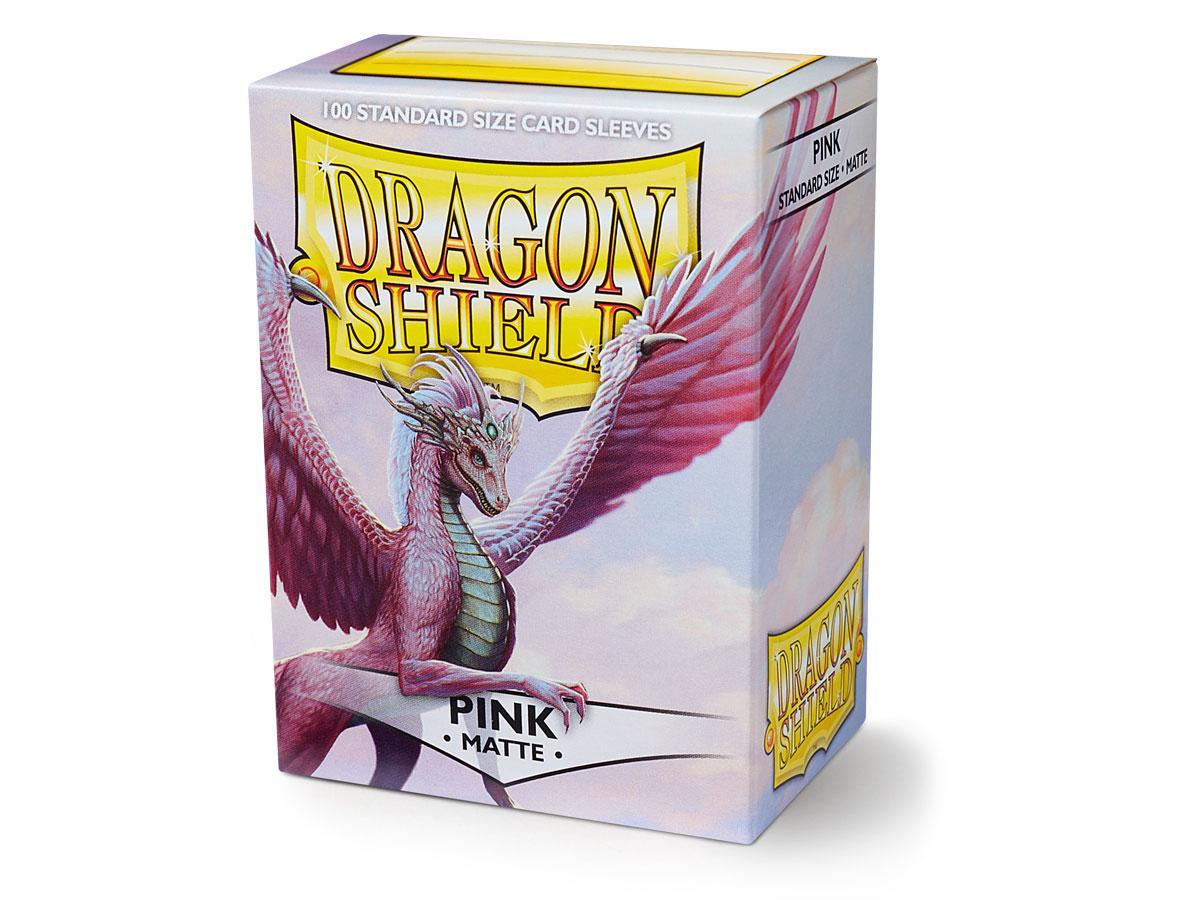 Dragon Shield Matte Sleeve - Pink ‘Christa’ 100ct | Lots Moore NSW