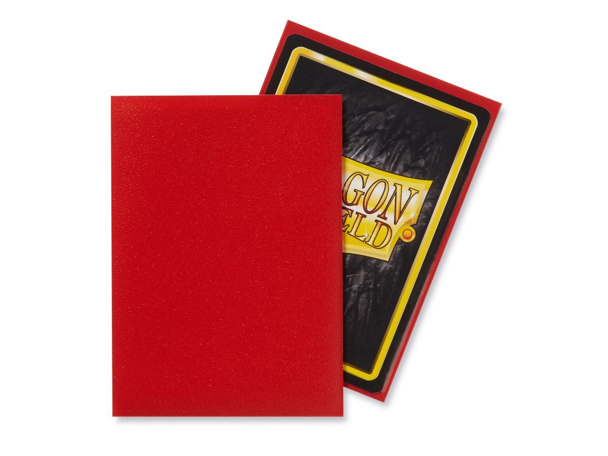 Dragon Shield Matte Sleeve - Crimson ‘Logi’ 100ct | Lots Moore NSW