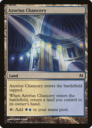 Azorius Chancery [Duel Decks: Venser vs. Koth] | Lots Moore NSW