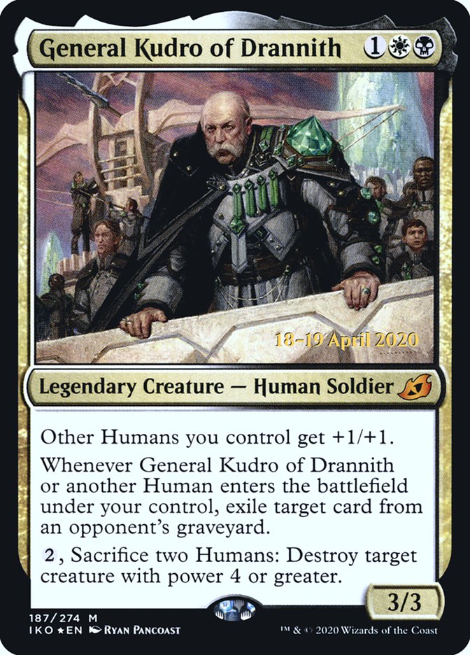 General Kudro of Drannith  [Ikoria: Lair of Behemoths Prerelease Promos] | Lots Moore NSW