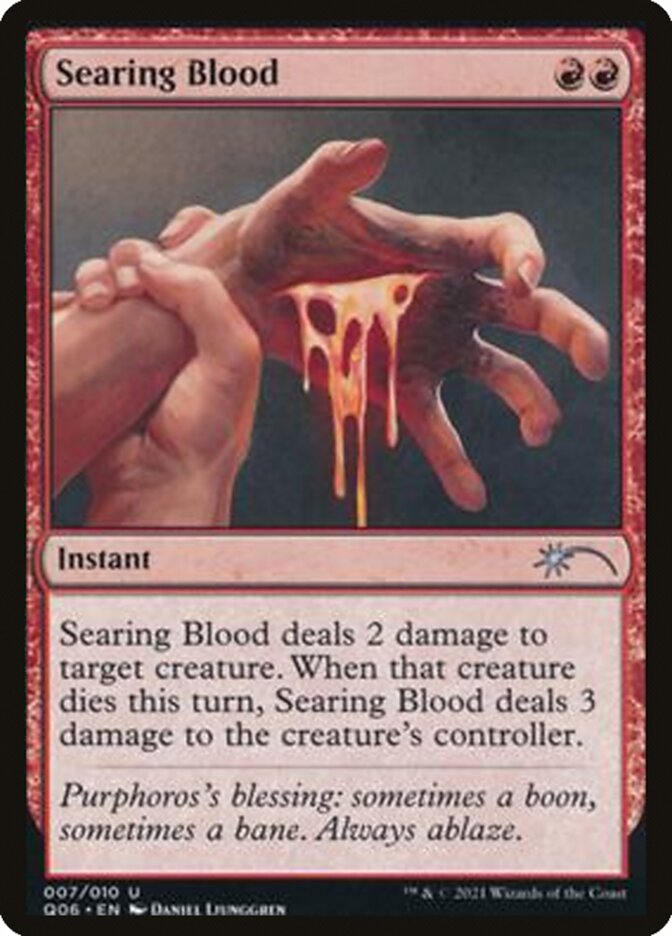 Searing Blood [Pioneer Challenger Decks 2021] | Lots Moore NSW