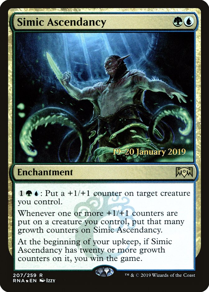 Simic Ascendancy [Ravnica Allegiance Prerelease Promos] | Lots Moore NSW