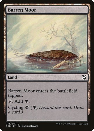 Barren Moor [Commander 2018] | Lots Moore NSW