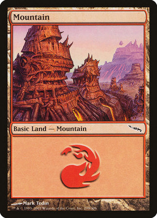 Mountain (299) [Mirrodin] | Lots Moore NSW