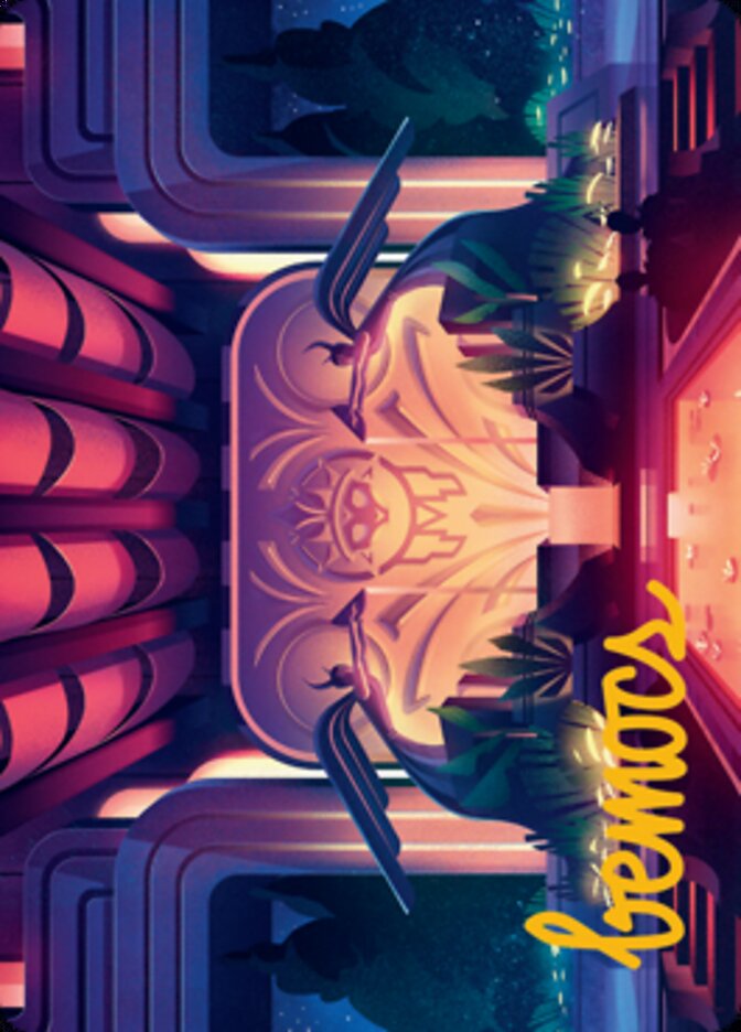 Jetmir's Garden 2 Art Card (Gold-Stamped Signature) [Streets of New Capenna Art Series] | Lots Moore NSW