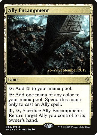 Ally Encampment [Battle for Zendikar Promos] | Lots Moore NSW