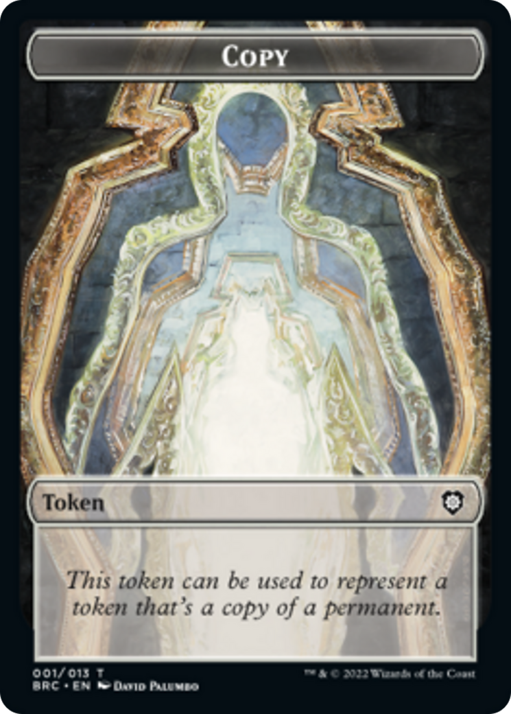 Copy // Powerstone Double-Sided Token [The Brothers' War Commander Tokens] | Lots Moore NSW