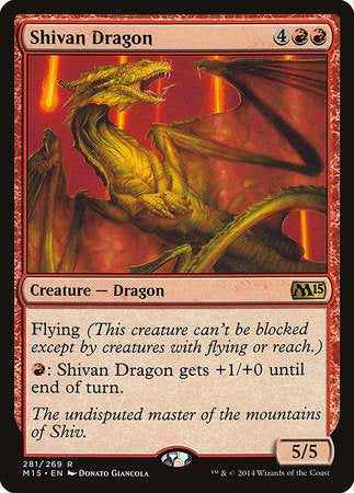 Shivan Dragon [Magic 2015] | Lots Moore NSW