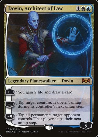 Dovin, Architect of Law [Ravnica Allegiance] | Lots Moore NSW