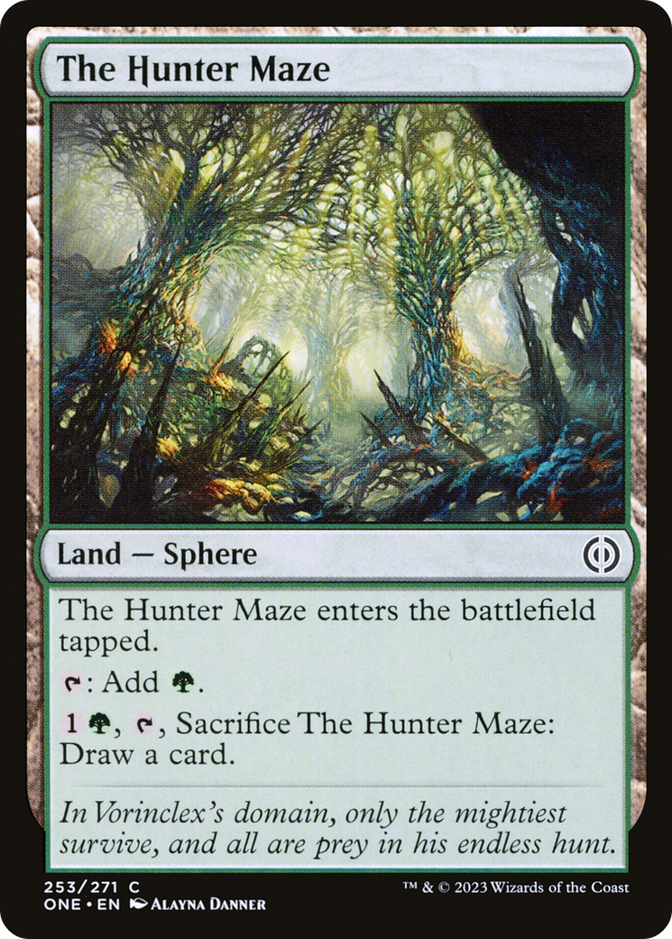 The Hunter Maze [Phyrexia: All Will Be One] | Lots Moore NSW