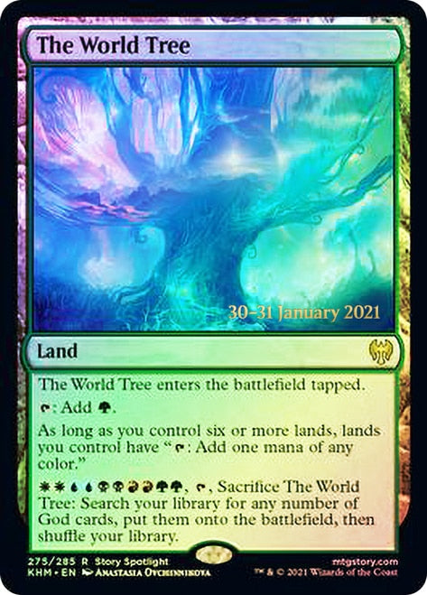 The World Tree  [Kaldheim Prerelease Promos] | Lots Moore NSW