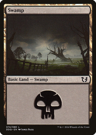 Swamp (74) [Duel Decks: Blessed vs. Cursed] | Lots Moore NSW