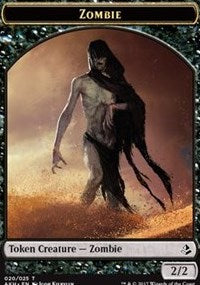 Zombie // Trueheart Duelist Token [Amonkhet Tokens] | Lots Moore NSW