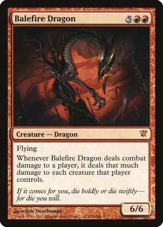 Balefire Dragon [Innistrad] | Lots Moore NSW