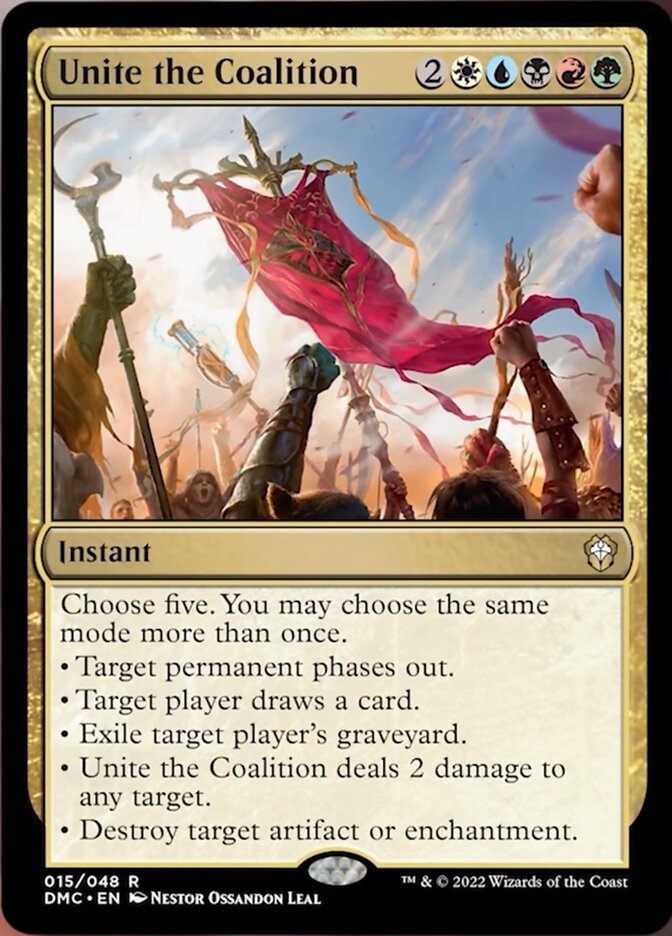 Unite the Coalition [Dominaria United Commander] | Lots Moore NSW