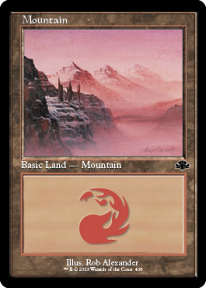 Mountain (408) (Retro) [Dominaria Remastered] | Lots Moore NSW