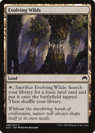 Evolving Wilds [Magic Origins] | Lots Moore NSW