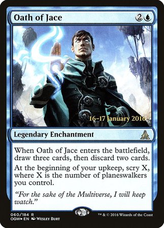 Oath of Jace [Oath of the Gatewatch Promos] | Lots Moore NSW