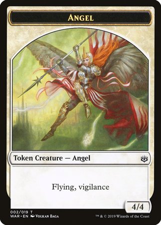 Angel Token [War of the Spark Tokens] | Lots Moore NSW