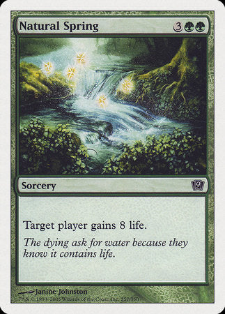 Natural Spring [Ninth Edition] | Lots Moore NSW