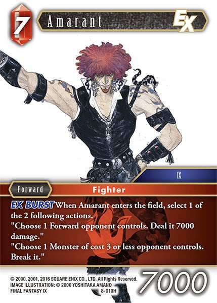 Amarant EX [Opus VIII] | Lots Moore NSW