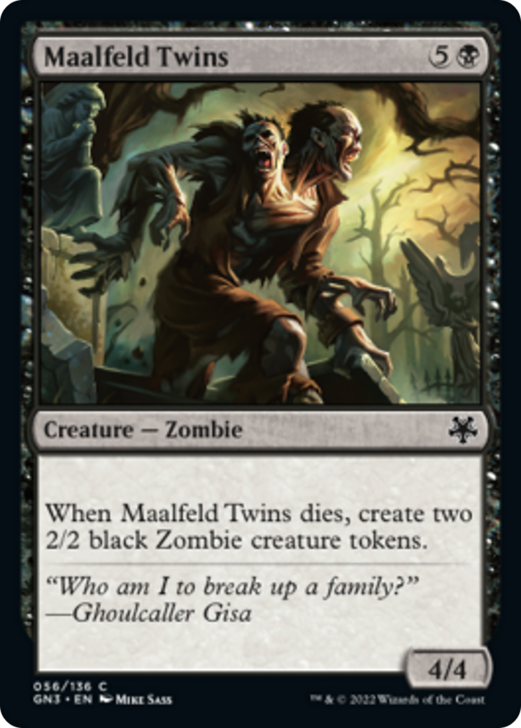 Maalfeld Twins [Game Night: Free-for-All] | Lots Moore NSW