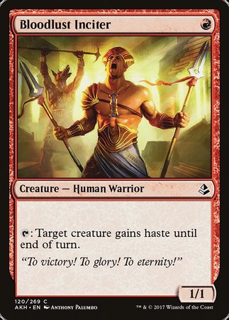 Bloodlust Inciter [Amonkhet] | Lots Moore NSW