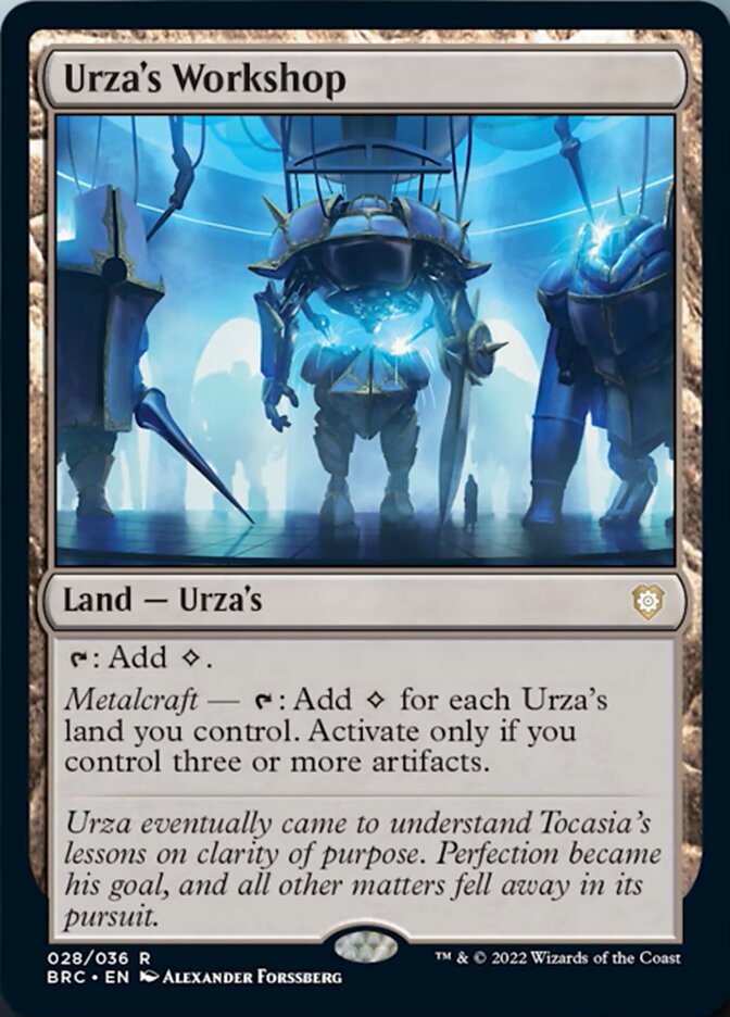 Urza's Workshop [The Brothers' War Commander] | Lots Moore NSW