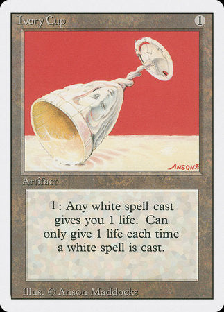 Ivory Cup [Revised Edition] | Lots Moore NSW
