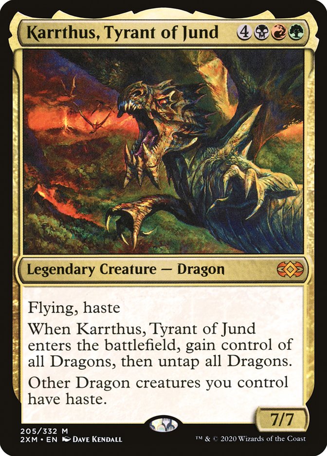 Karrthus, Tyrant of Jund [Double Masters] | Lots Moore NSW