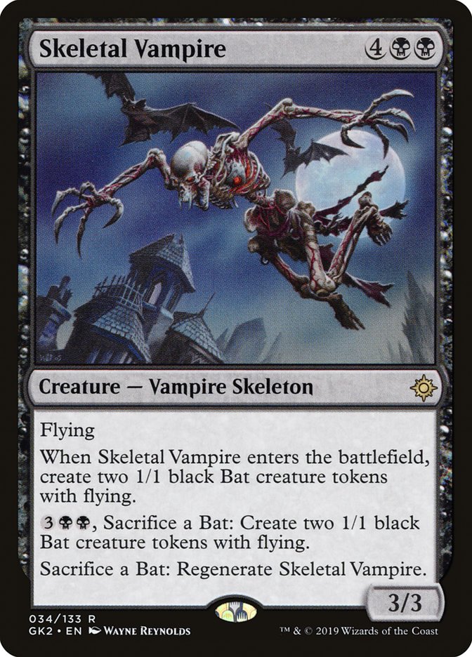 Skeletal Vampire [Ravnica Allegiance Guild Kit] | Lots Moore NSW