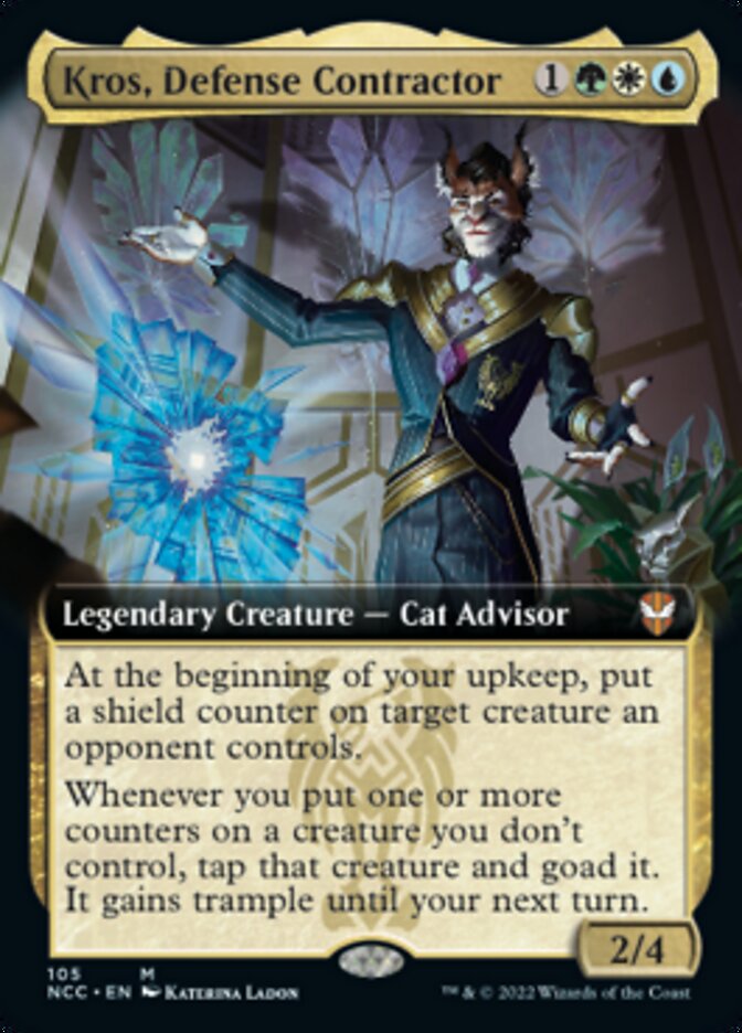 Kros, Defense Contractor (Extended Art) [Streets of New Capenna Commander] | Lots Moore NSW