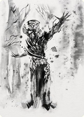 Rustvine Cultivator Art Card [Phyrexia: All Will Be One Art Series] | Lots Moore NSW