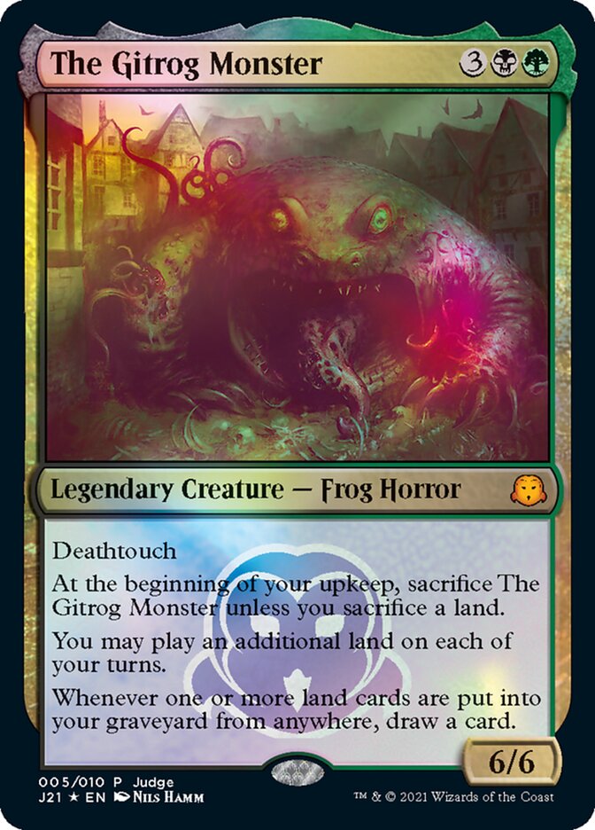 The Gitrog Monster [Judge Gift Cards 2021] | Lots Moore NSW