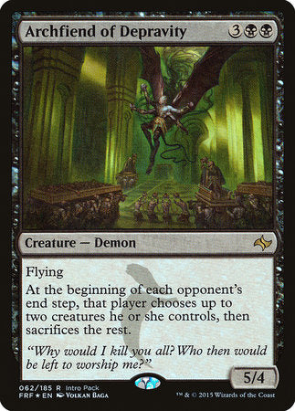 Archfiend of Depravity [Fate Reforged Promos] | Lots Moore NSW